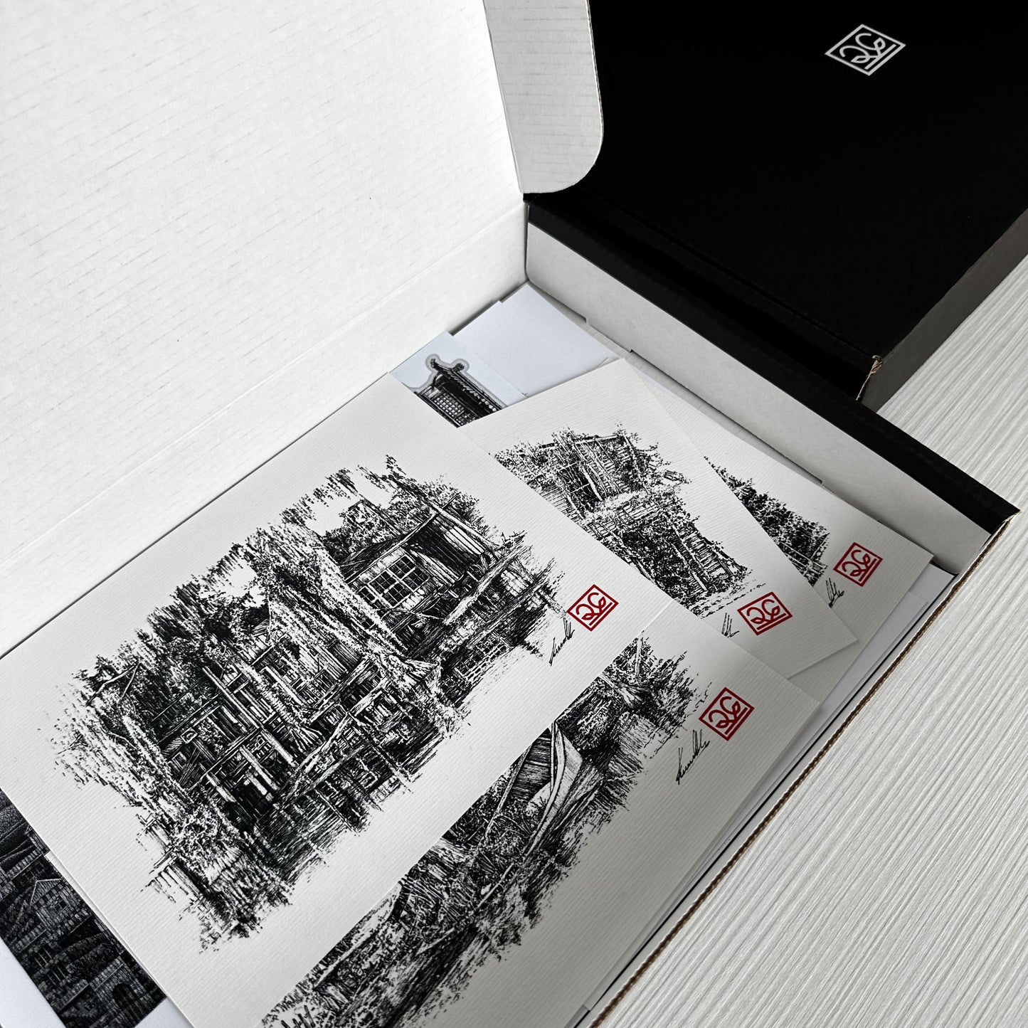 Set of 4 works #1