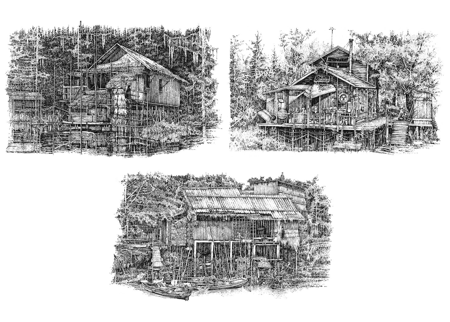 Set of 3 works