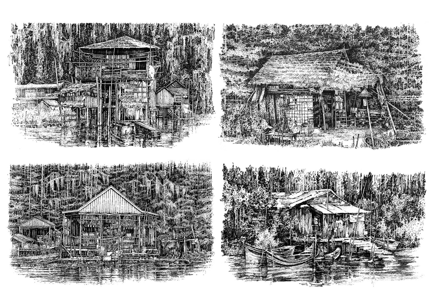 Set of 4 works #2