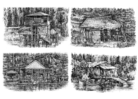 Set of 4 works #2